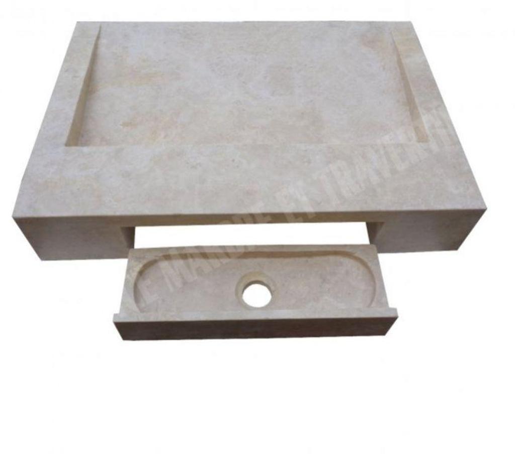 Décoration - art Var Forcalqueiret - 83136 - Photos Vivastreet Travertin Classique Beige Évier Design 50x70 cm