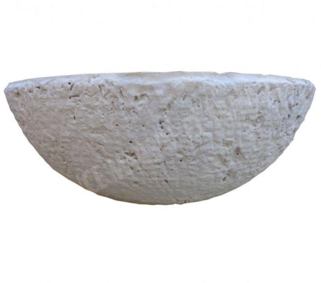  Var Forcalqueiret - 83136 - Photos Vivastreet Travertin Classique Beige Vasque Bol Eclaté