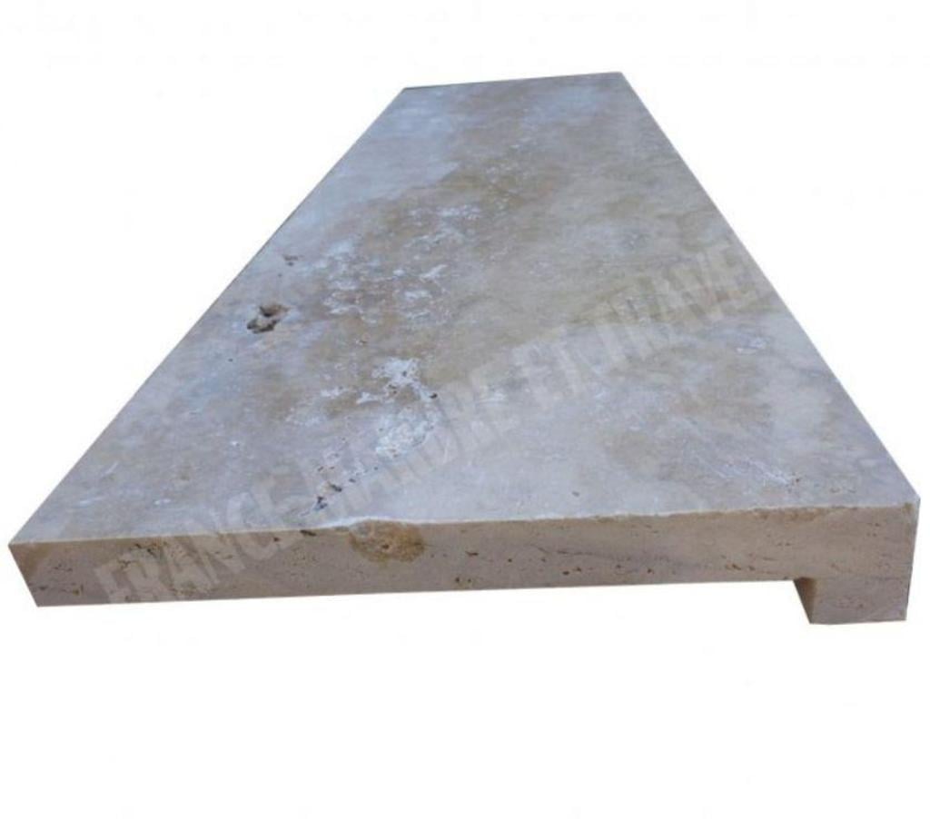  Var Forcalqueiret - 83136 - Photos Vivastreet Travertin Classique Nez de Marche Droit 100x30 cm