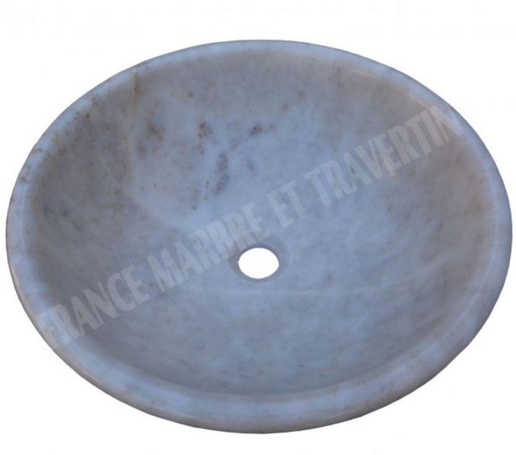 Décoration - art Var Forcalqueiret - 83136 - Photos Vivastreet Marbre Afyon Jaune Vasque Bol Arrondi