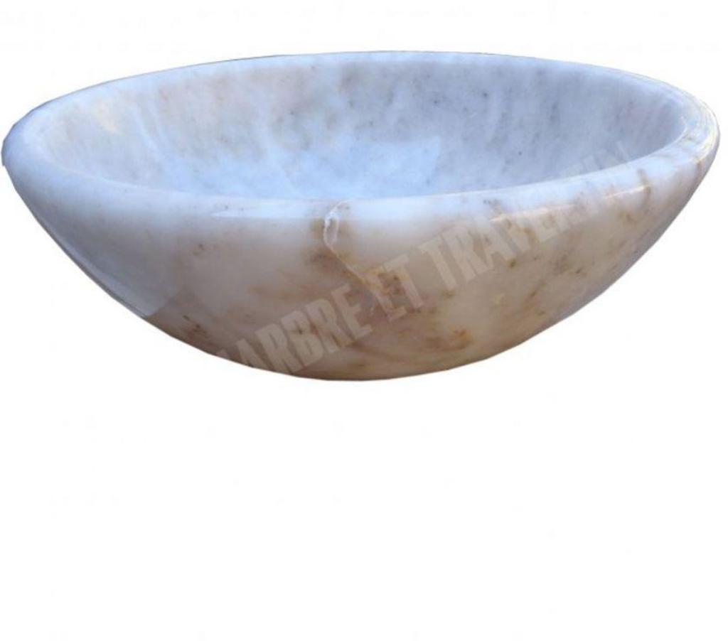 Décoration - art Var Forcalqueiret - 83136 - Photos Vivastreet Marbre Afyon Jaune Vasque Bol Arrondi