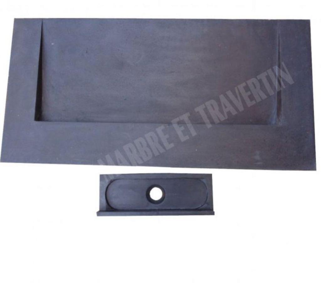 Décoration - art Var Forcalqueiret - 83136 - Photos Vivastreet Basalte Noir Évier Design 100 x 50 cm