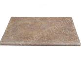 Travertin Walnut Noisette Margelle de Piscine Bord 40x60cm