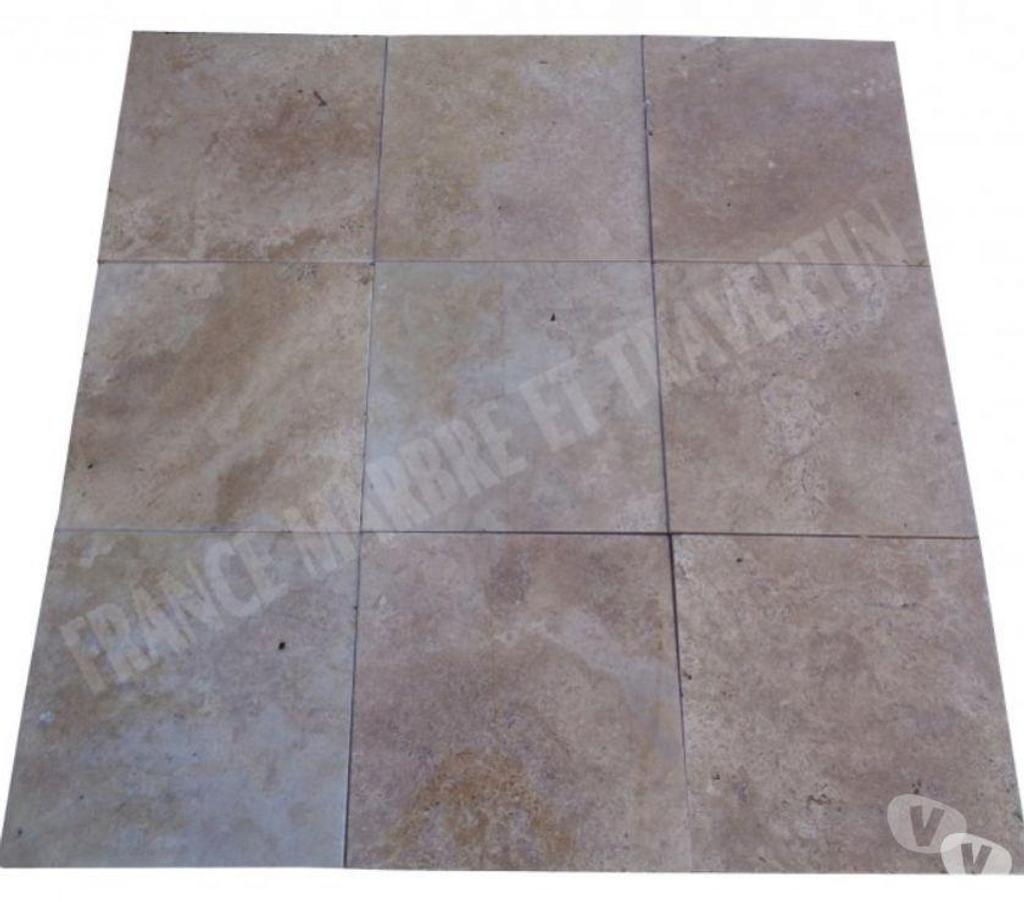  Var Forcalqueiret - 83136 - Photos Vivastreet Travertin Walnut Noisette 40x40 cm