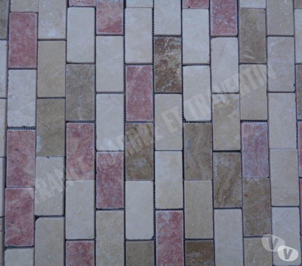  Var Forcalqueiret - 83136 - Photos Vivastreet Travertin Mixte Mosaïque 4,8x10 cm