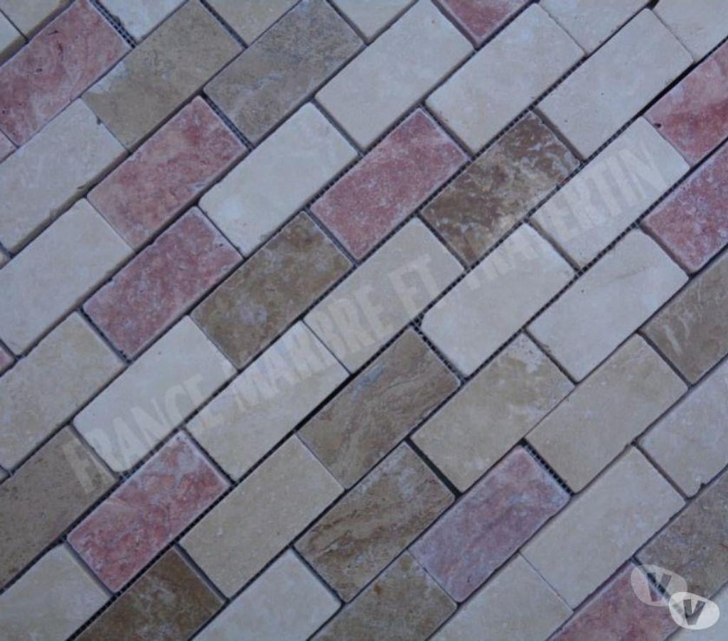  Var Forcalqueiret - 83136 - Photos Vivastreet Travertin Mixte Mosaïque 4,8x10 cm