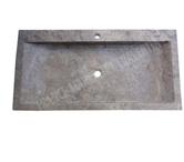 Travertin Gris Silver Évier 120x50 cm