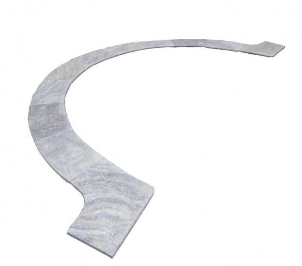  Var Forcalqueiret - 83136 - Photos Vivastreet Travertin Gris Silver Margelle de Piscine Escalier Romain 