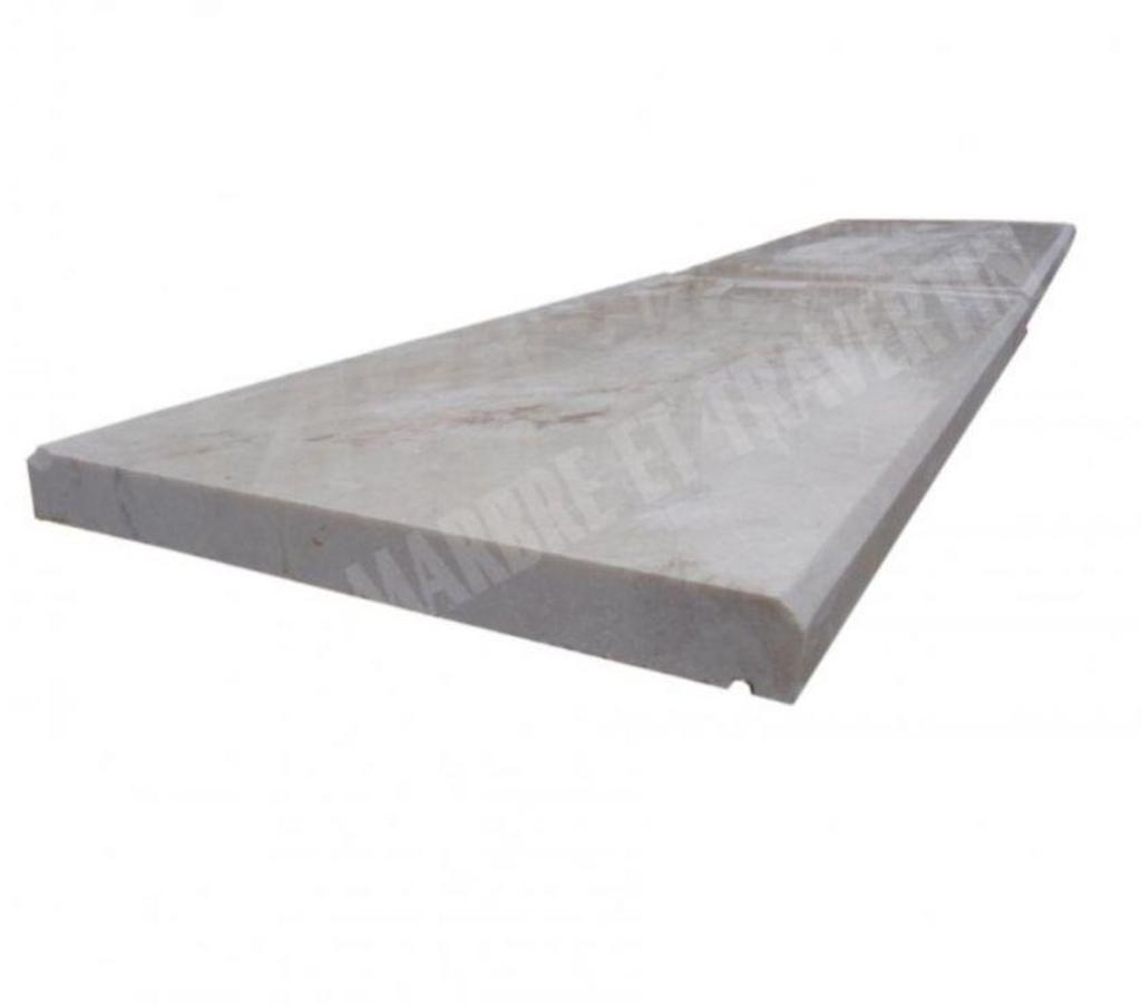  Var Forcalqueiret - 83136 - Photos Vivastreet Marbre Beige Marfil Couvertine 1 bord Goute d'eau Chanfrein