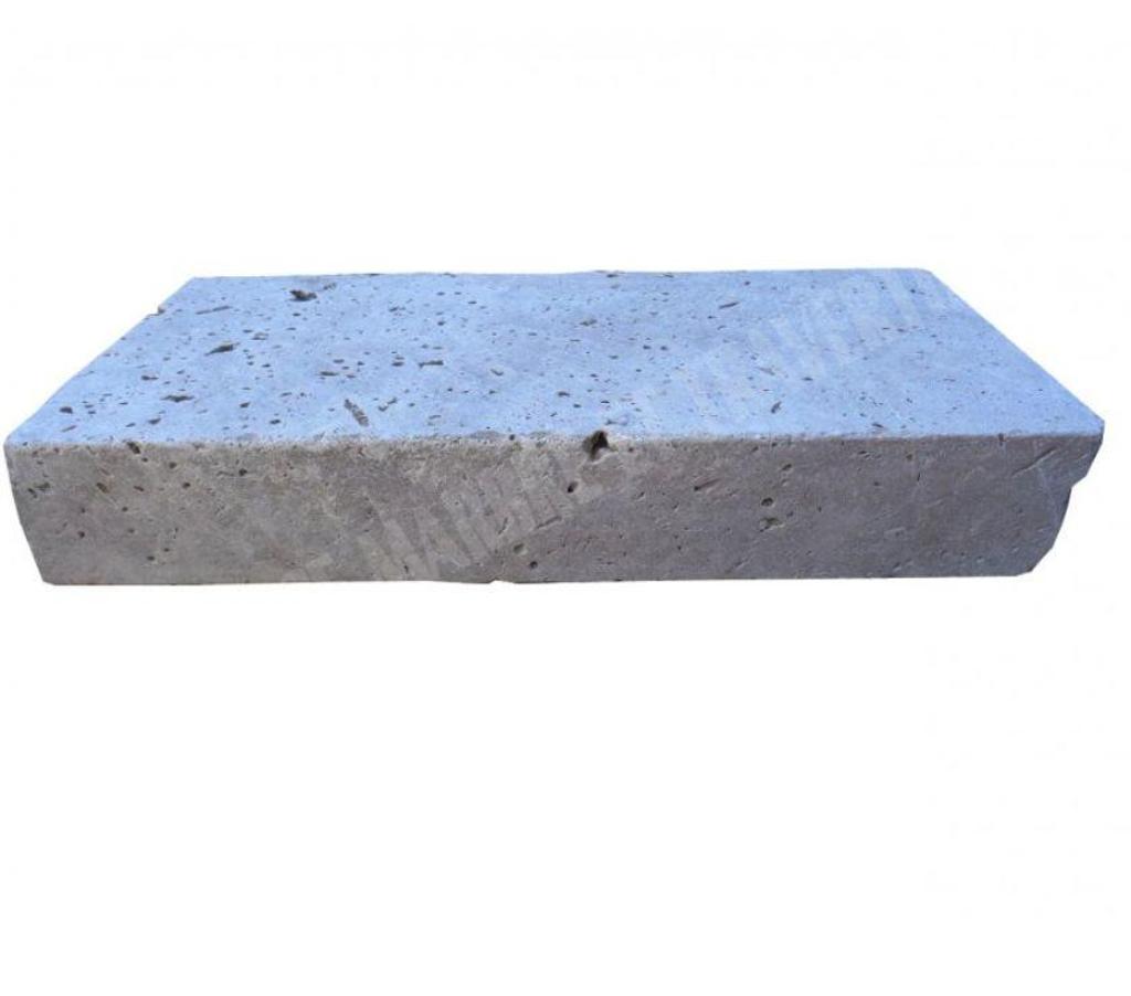  Var Forcalqueiret - 83136 - Photos Vivastreet Travertin Classique Beige Margelle de Piscine Bord Droit 