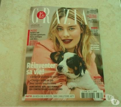 Livres occasion Ardoix Ardèche - Photos Vivastreet Magazine Grazia N°386 - Semaine du 10 au 160317