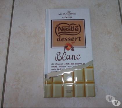 Livres occasion Ardoix Ardèche - Photos Vivastreet Livre Les Meilleures recettes Nestlé Blanc (Neuf)