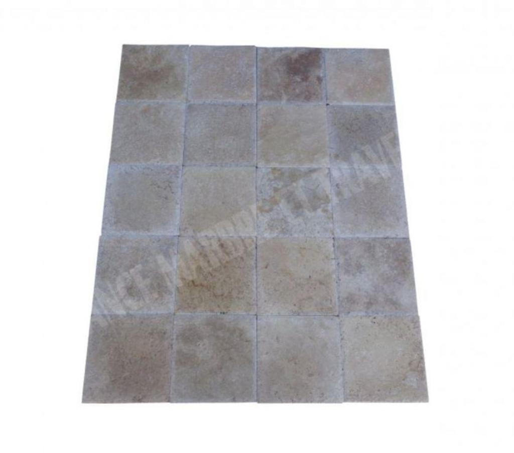  Var Forcalqueiret - 83136 - Photos Vivastreet Travertin Classique Beige 20x20 cm Brossé 1er Choix 