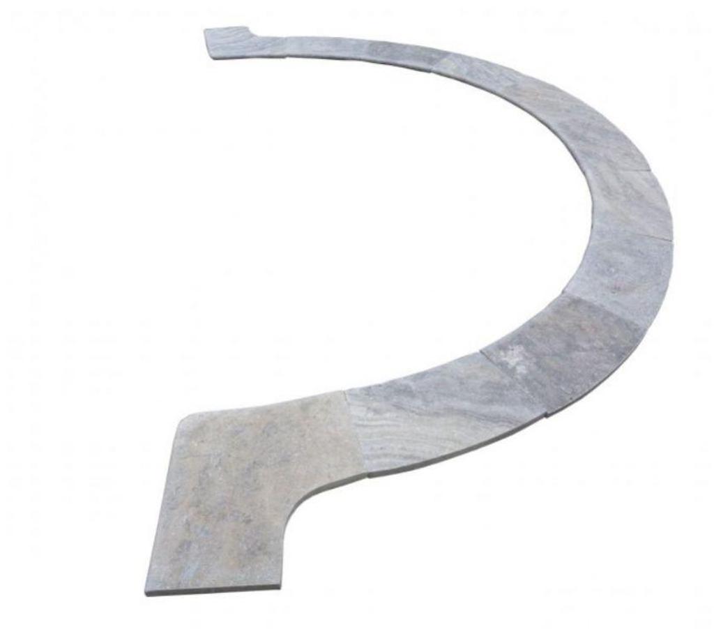 Décoration - art Var Forcalqueiret - 83136 - Photos Vivastreet Travertin Gris Silver Margelle de Piscine Escalier Romain