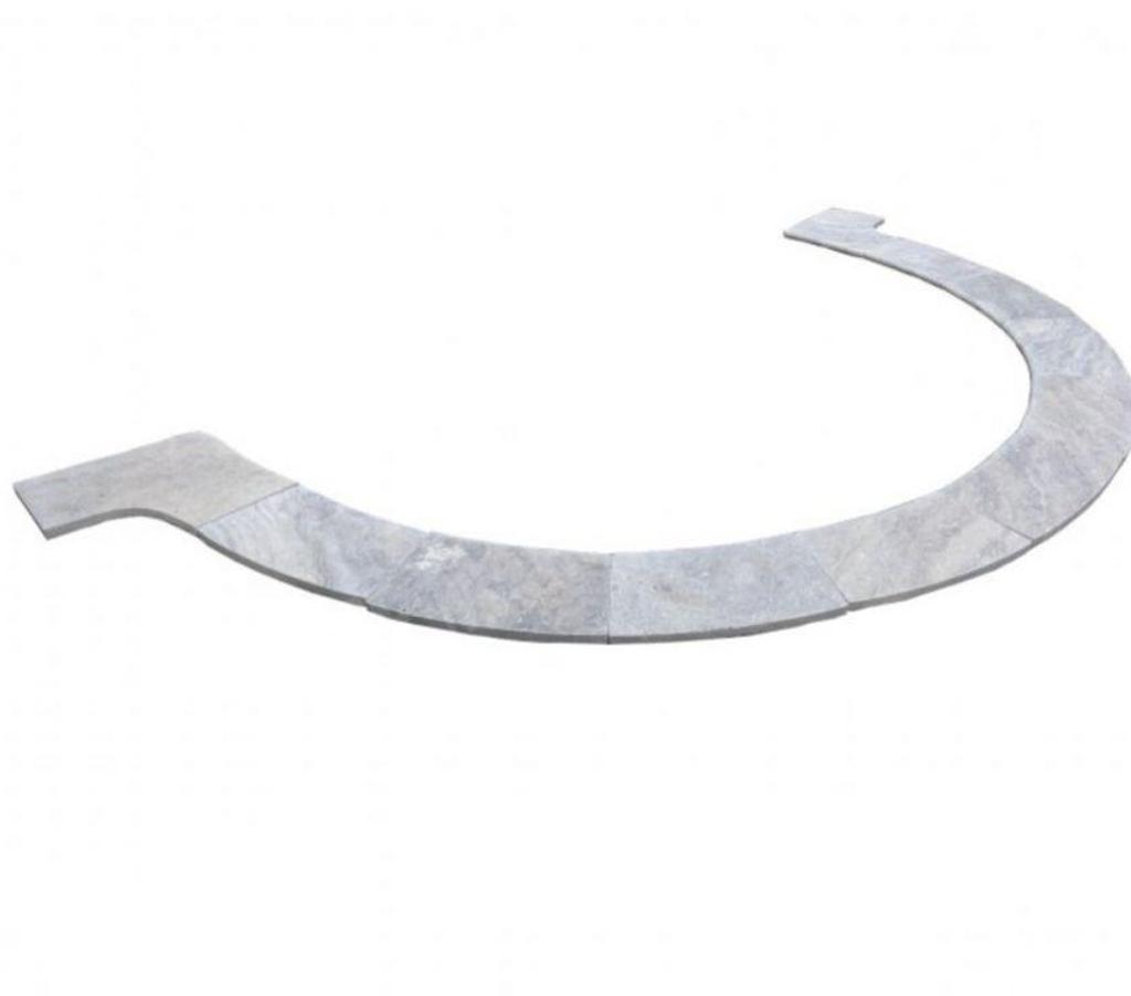 Décoration - art Var Forcalqueiret - 83136 - Photos Vivastreet Travertin Gris Silver Margelle de Piscine Escalier Romain