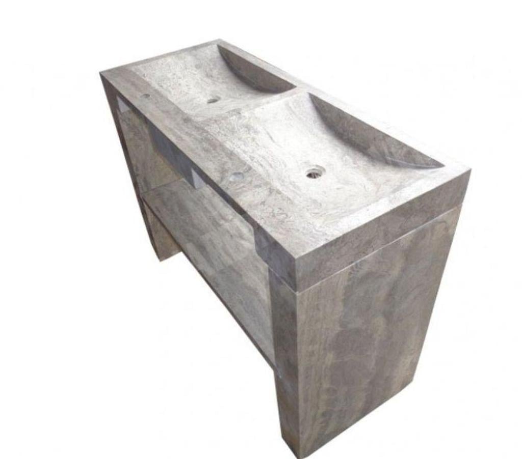 Décoration - art Var Forcalqueiret - 83136 - Photos Vivastreet Travertin Gris Silver Evier Mobilier 2 Bac 