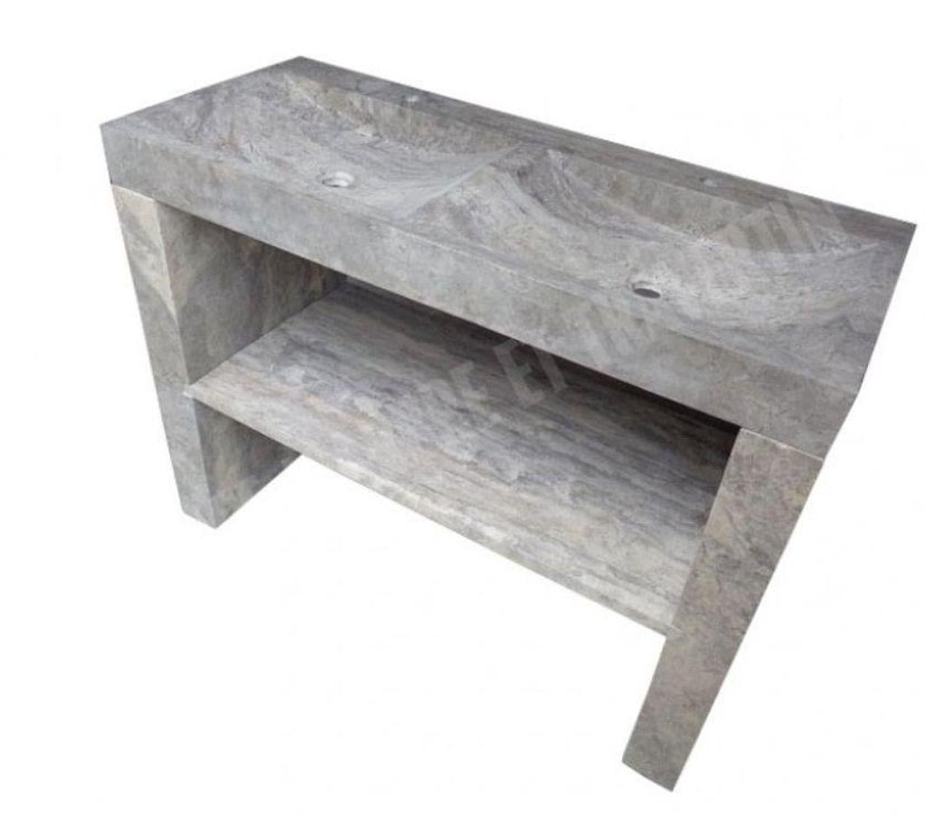 Décoration - art Var Forcalqueiret - 83136 - Photos Vivastreet Travertin Gris Silver Evier Mobilier 2 Bac 