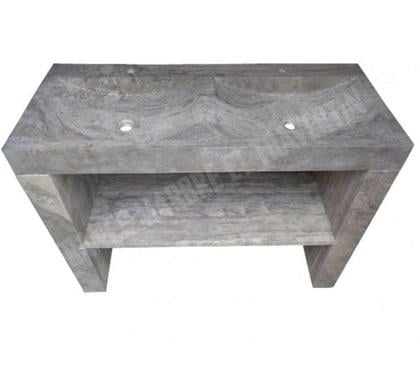 Décoration - art Forcalqueiret Var - Photos Vivastreet Travertin Gris Silver Evier Mobilier 2 Bac
