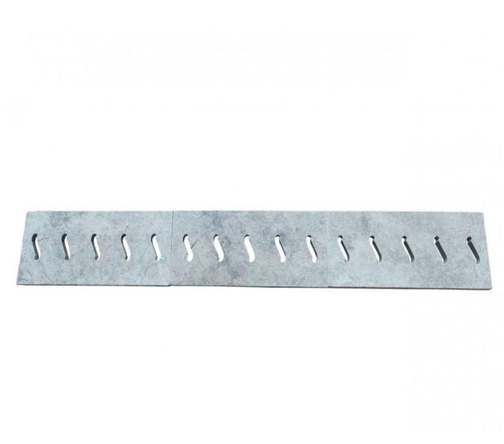 Décoration - art Var Forcalqueiret - 83136 - Photos Vivastreet Travertin Gris Silver Grille Serpent 25x61 cm REF 2259