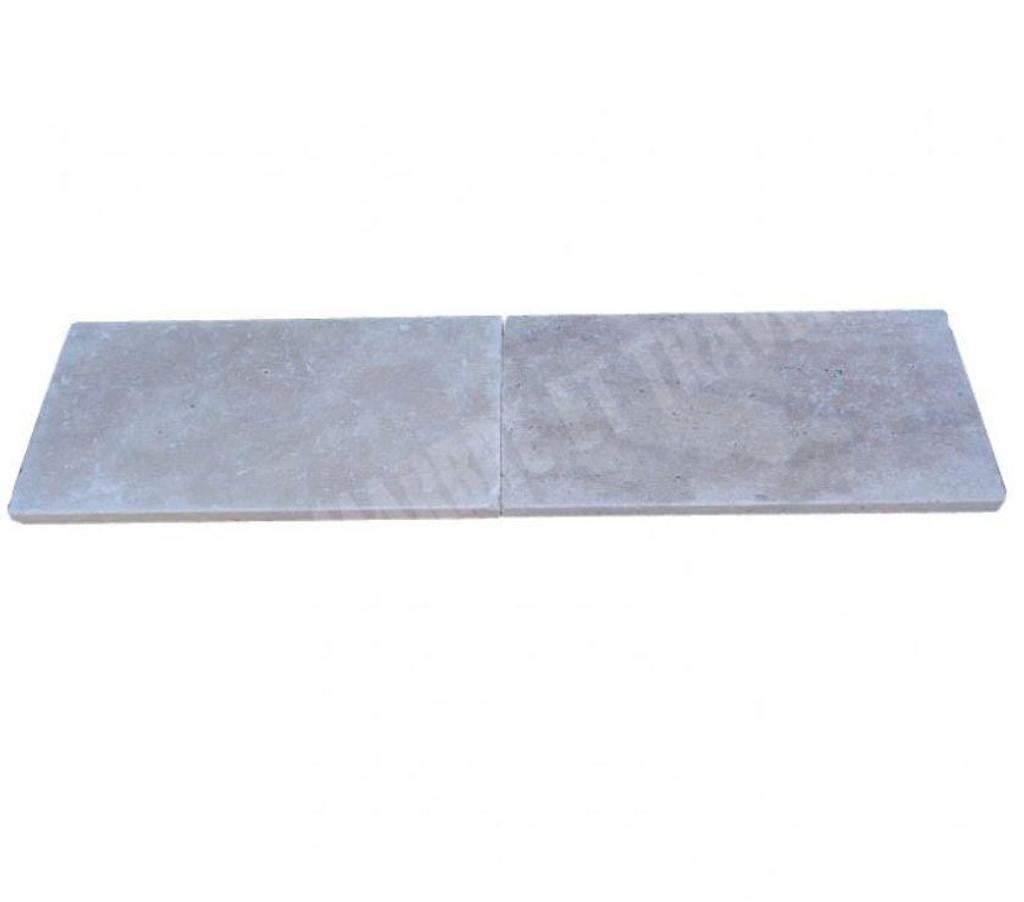  Var Forcalqueiret - 83136 - Photos Vivastreet Travertin Classique Clair Margelle de Piscine Bord Droit 