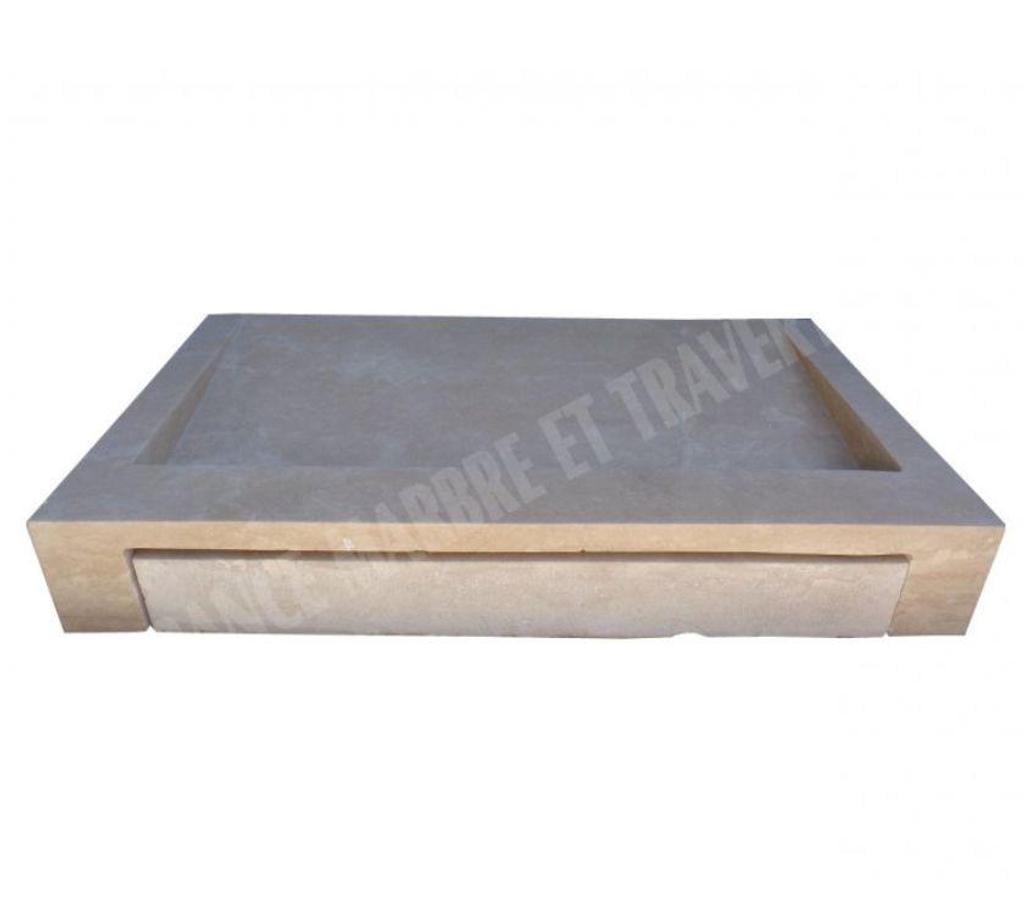 Décoration - art Var Forcalqueiret - 83136 - Photos Vivastreet Travertin Classique Beige Évier Design 90x50 cm
