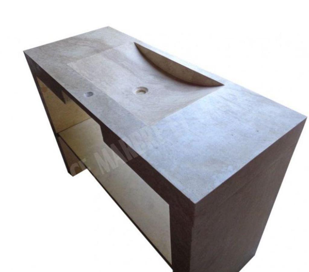  Var Forcalqueiret - 83136 - Photos Vivastreet Travertin Classique Beige Evier Mobilier 1 Bac 