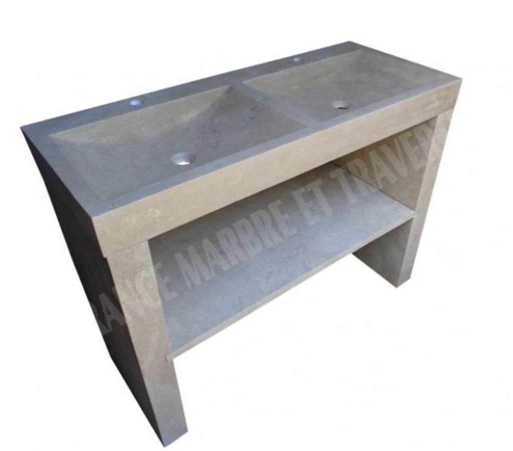 Décoration - art Var Forcalqueiret - 83136 - Photos Vivastreet Travertin Classique Beige Evier Mobilier 2 Bac 