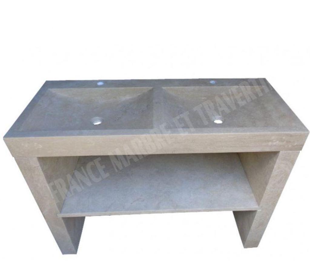 Décoration - art Var Forcalqueiret - 83136 - Photos Vivastreet Travertin Classique Beige Evier Mobilier 2 Bac 