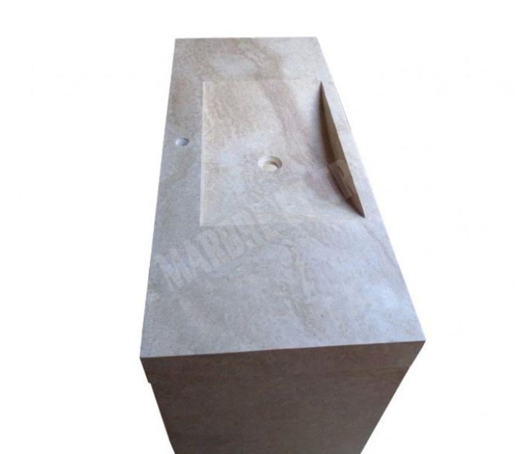  Var Forcalqueiret - 83136 - Photos Vivastreet Travertin Classique Beige Evier Mobilier 1 Bac 