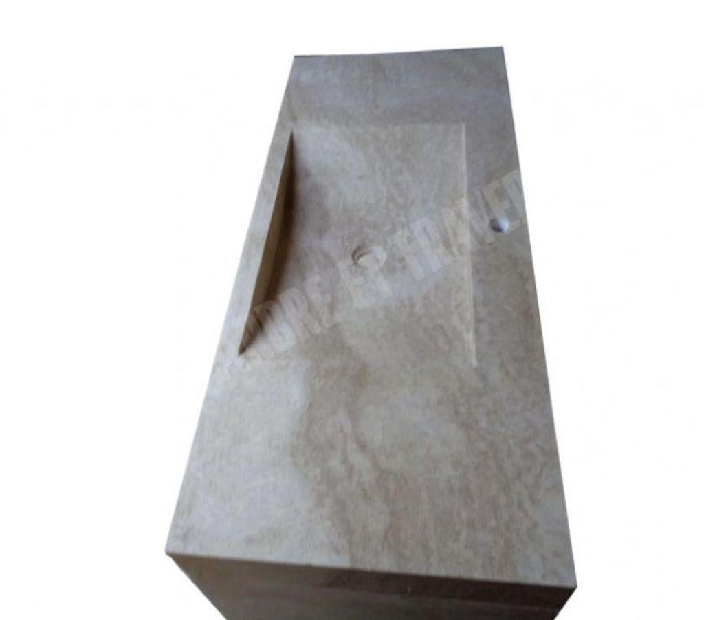  Var Forcalqueiret - 83136 - Photos Vivastreet Travertin Classique Beige Evier Mobilier 1 Bac 