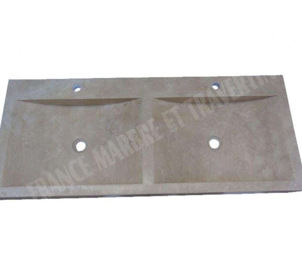  Var Forcalqueiret - 83136 - Photos Vivastreet Travertin Classique Beige Évier 2 Bac 120x50 cm