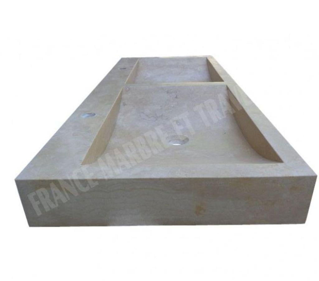  Var Forcalqueiret - 83136 - Photos Vivastreet Travertin Classique Beige Évier 2 Bac 120x50 cm