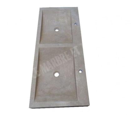 Bricolage - Jardin - Outillage Forcalqueiret Var - Photos Vivastreet Travertin Classique Beige Évier 2 Bac 120x50 cm