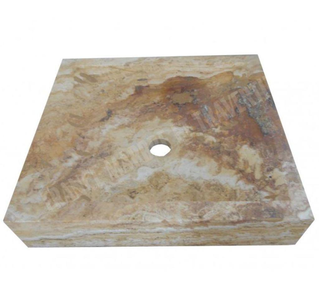  Var Forcalqueiret - 83136 - Photos Vivastreet Travertin Jaune Valencia Scabas Évier 50x50 cm