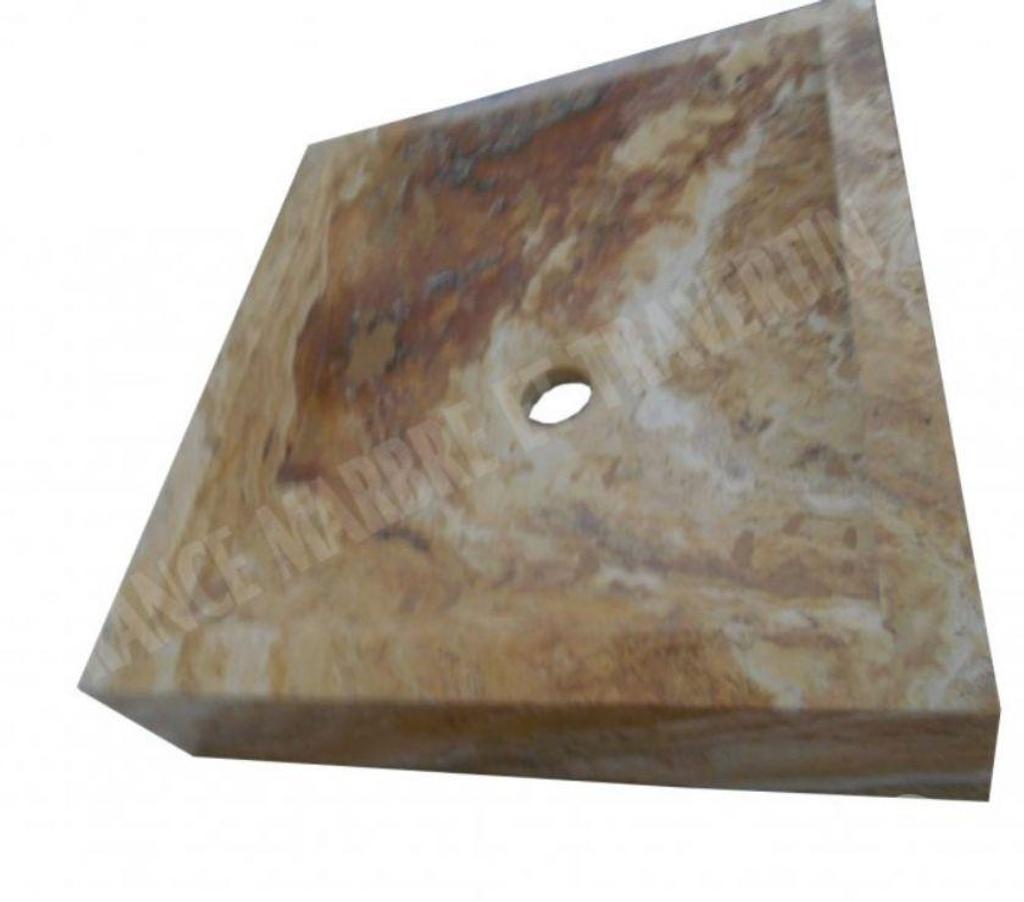  Var Forcalqueiret - 83136 - Photos Vivastreet Travertin Jaune Valencia Scabas Évier 50x50 cm