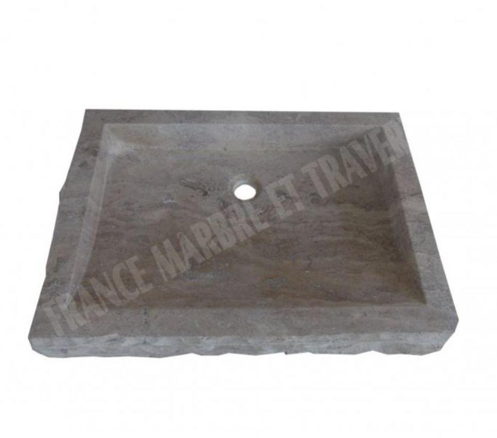 Décoration - art Var Forcalqueiret - 83136 - Photos Vivastreet Travertin Walnut Noisette Évier 50x70 cm