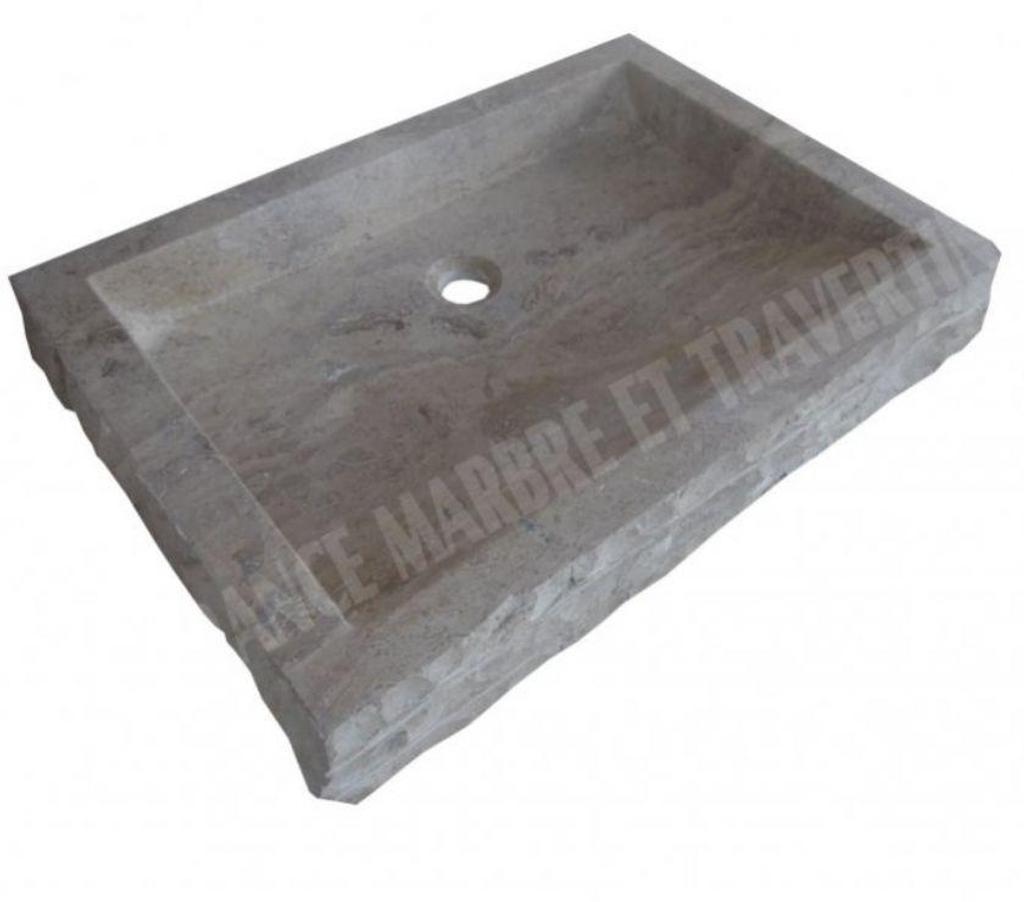 Décoration - art Var Forcalqueiret - 83136 - Photos Vivastreet Travertin Walnut Noisette Évier 50x70 cm