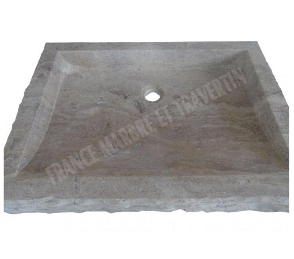 Décoration - art Var Forcalqueiret - 83136 - Photos Vivastreet Travertin Walnut Noisette Évier 50x70 cm