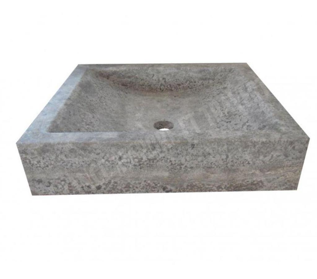 Décoration - art Var Forcalqueiret - 83136 - Photos Vivastreet Travertin Gris Silver Évier 50x50 cm