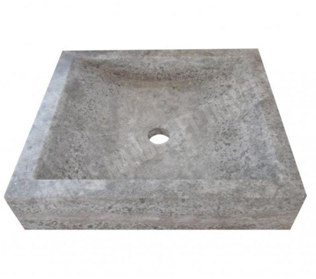 Décoration - art Var Forcalqueiret - 83136 - Photos Vivastreet Travertin Gris Silver Évier 50x50 cm