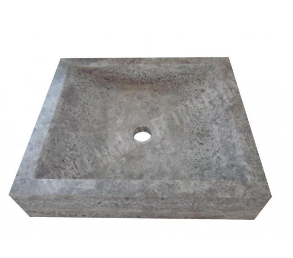 Décoration - art Var Forcalqueiret - 83136 - Photos Vivastreet Travertin Gris Silver Évier 50x50 cm