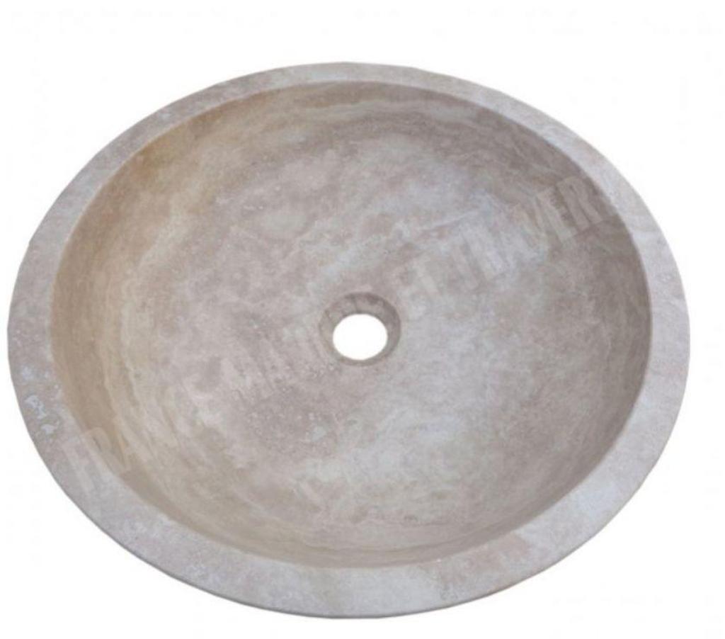 Décoration - art Var Forcalqueiret - 83136 - Photos Vivastreet Travertin Classique Beige Vasque Modèle Bol Coupé