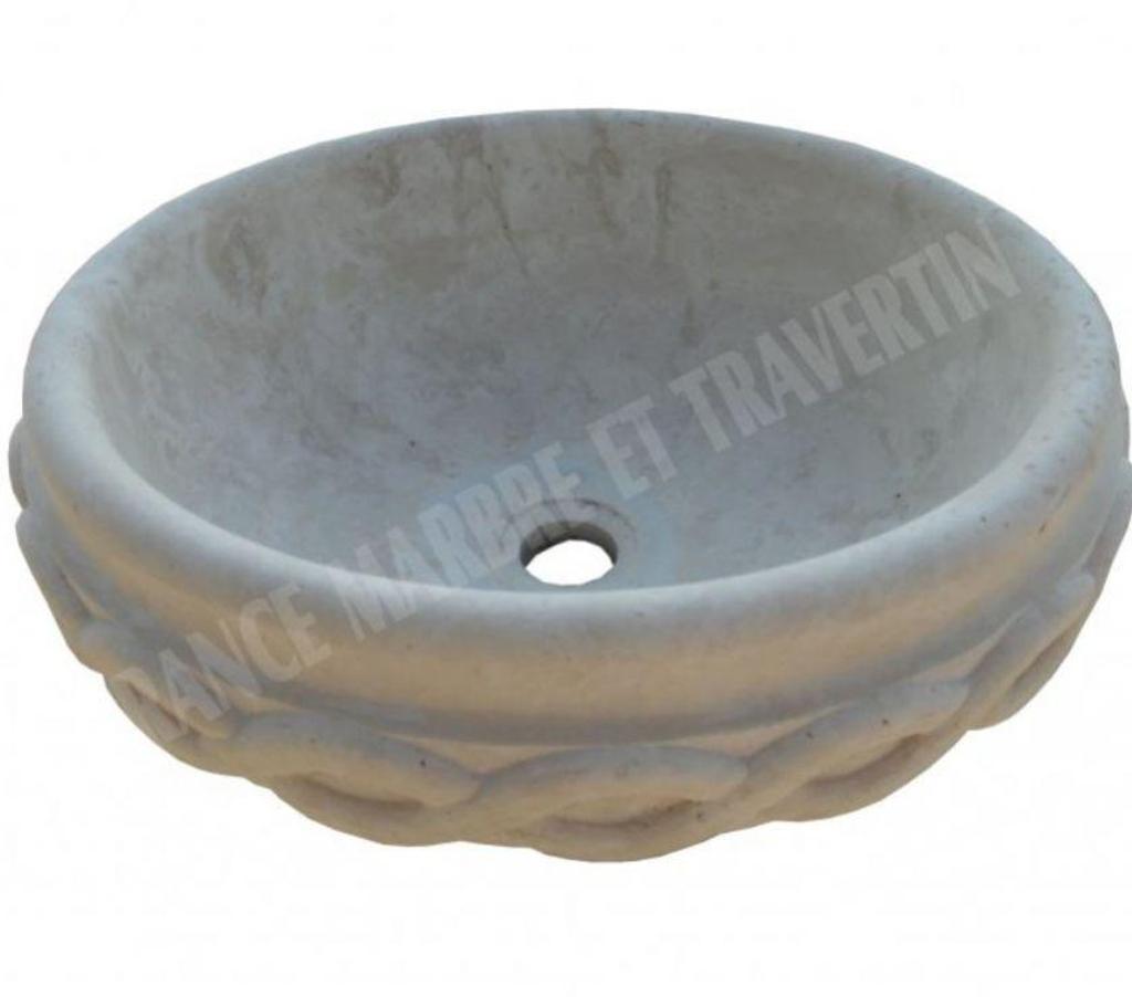  Var Forcalqueiret - 83136 - Photos Vivastreet Travertin Classique Beige Vasque Bol Ceinture