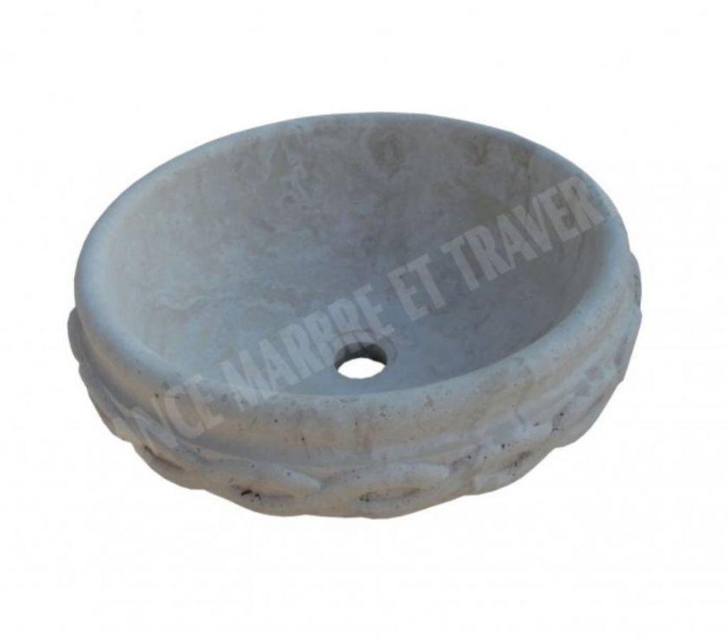  Var Forcalqueiret - 83136 - Photos Vivastreet Travertin Classique Beige Vasque Bol Ceinture