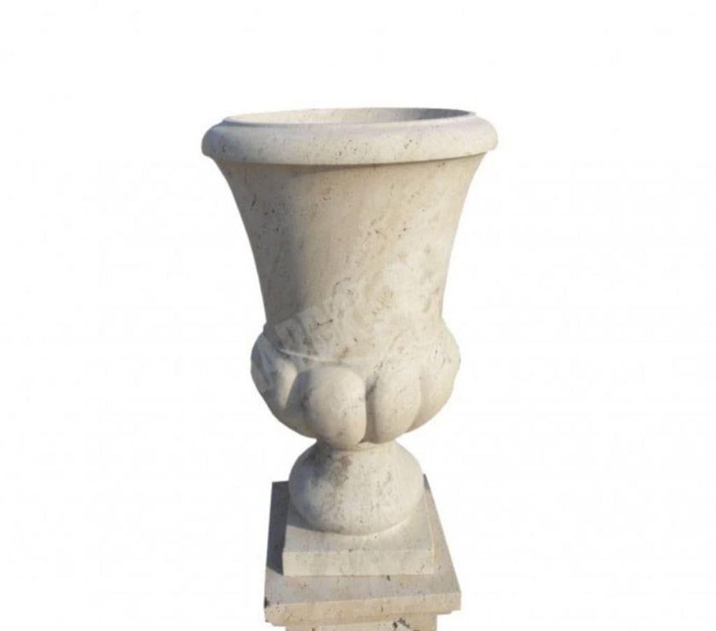  Var Forcalqueiret - 83136 - Photos Vivastreet Travertin Classique Beige pot à fleurs 50 x 50 cm