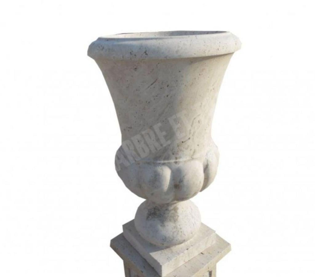  Var Forcalqueiret - 83136 - Photos Vivastreet Travertin Classique Beige pot à fleurs 50 x 50 cm