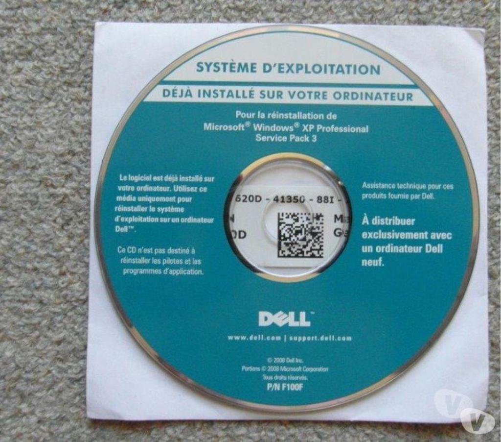 Informatique Hauts-de-Seine Puteaux - 92800 - Photos Vivastreet CD DELL Windows XP 