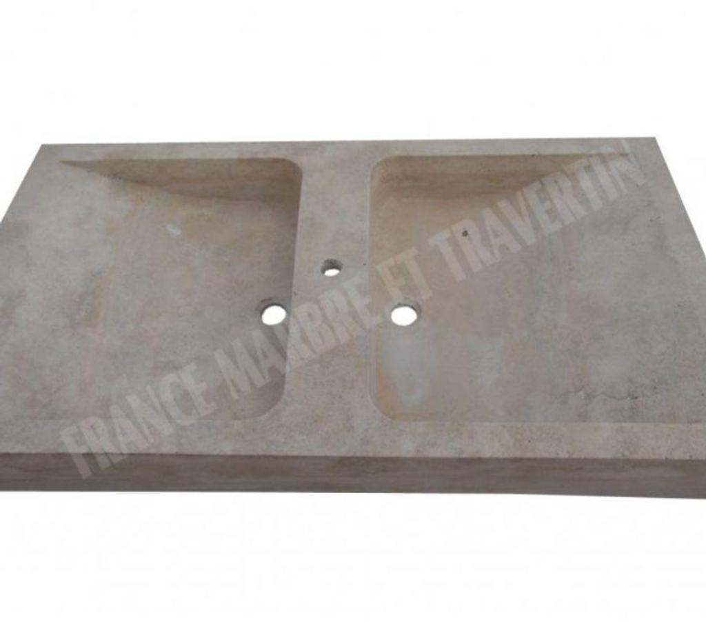 Décoration - art Var Forcalqueiret - 83136 - Photos Vivastreet Travertin Classique Beige Évier 120x60 cm