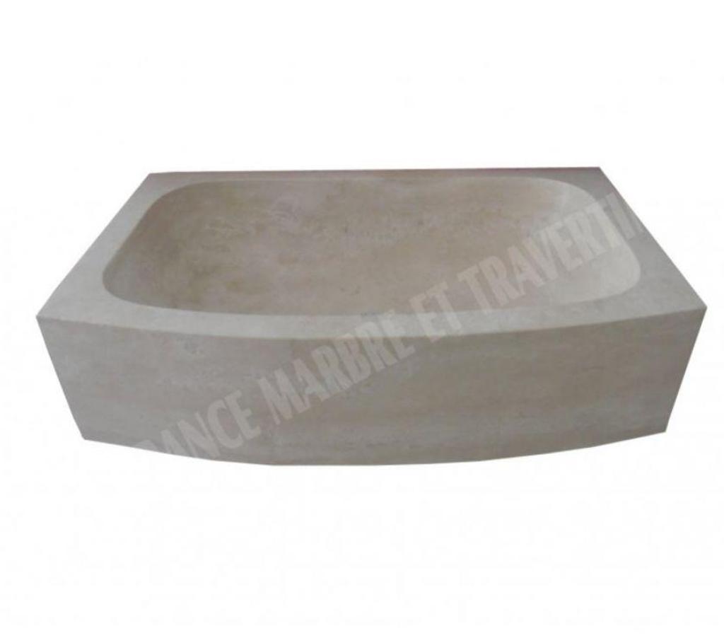 Décoration - art Var Forcalqueiret - 83136 - Photos Vivastreet Travertin Classique Beige Évier 70x50 cm