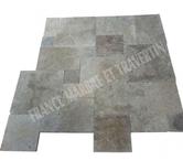 Travertin Classique Beige Opus Romain 5 Format 3cm Rustique